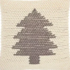 Best Kirklands Home Ivory Christmas Tree Loop Throw Pillow
