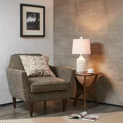 Clearance Kirklands Home Ivory Contour Ceramic Table Lamp White