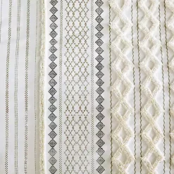 Best Kirklands Home Cotton Tufted King 3-pc. Comforter Set Ivory