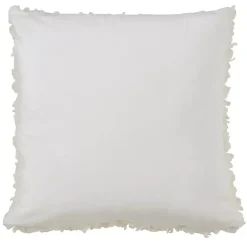 Clearance Kirklands Home Curly Faux Lamb Fur Pillow Ivory