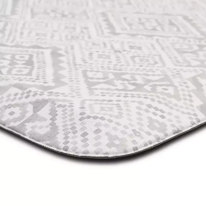 Discount Kirklands Home Cushioned Kitchen Mat Ivory