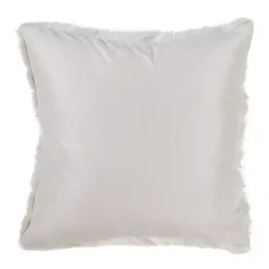 Hot Kirklands Home Faux Fur Polyester Pillow Ivory