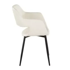 Discount Kirklands Home Faux Leather Marge Dining Chairs, Set of 2 Ivory
