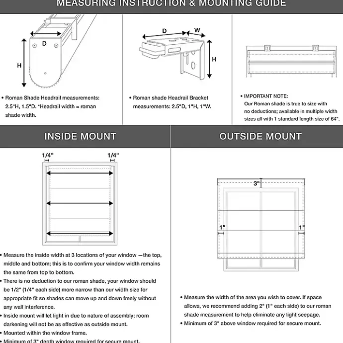 Best Kirklands Home Faux Silk Room Darkening Roman Shade, 27 in. Ivory