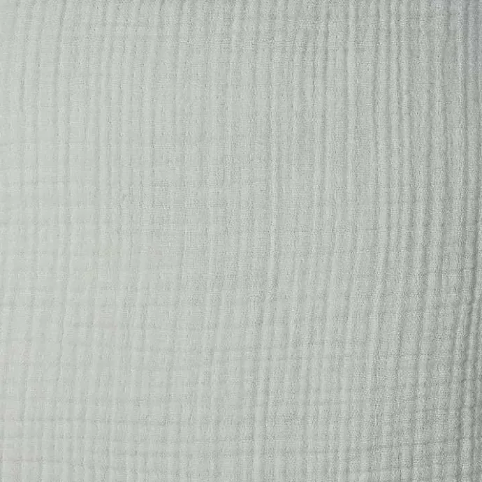 Outlet Kirklands Home Gauze Organic Tassel Throw Pillow Ivory