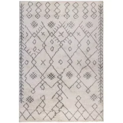 Best Kirklands Home Geometric Area Rug, 8x10 Ivory