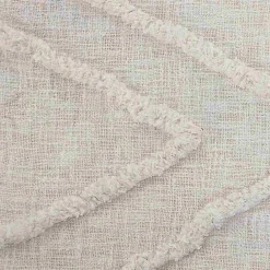 Hot Kirklands Home Geometric Queen Coverlet Ivory