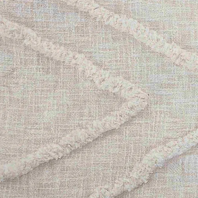 Hot Kirklands Home Geometric Queen Coverlet Ivory