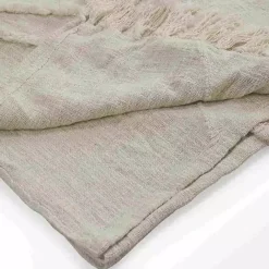 Hot Kirklands Home Geometric Queen Coverlet Ivory