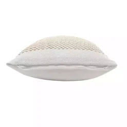 Best Kirklands Home Ivory Interwoven Jute Pillow