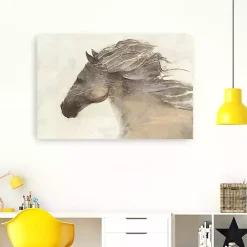 Clearance Kirklands Home Ivory Into the Wind Canvas Art Print, 60x40 in.