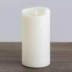 Clearance Kirklands Home LED Soft Flame Pillar Candle, 4x8 in. Ivory