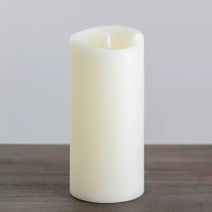 Online Kirklands Home LED Soft Flame Pillar Candle, 5x11 in. Ivory