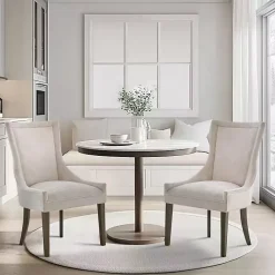 New Kirklands Home Madison Park Ultra Dining Chairs, Set of 2 Ivory