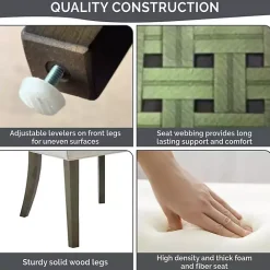 New Kirklands Home Madison Park Ultra Dining Chairs, Set of 2 Ivory