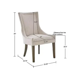 New Kirklands Home Madison Park Ultra Dining Chairs, Set of 2 Ivory