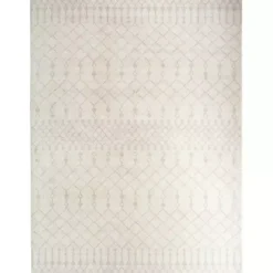 Sale Kirklands Home Moroccan Washable Area Rug, 7x10 Ivory
