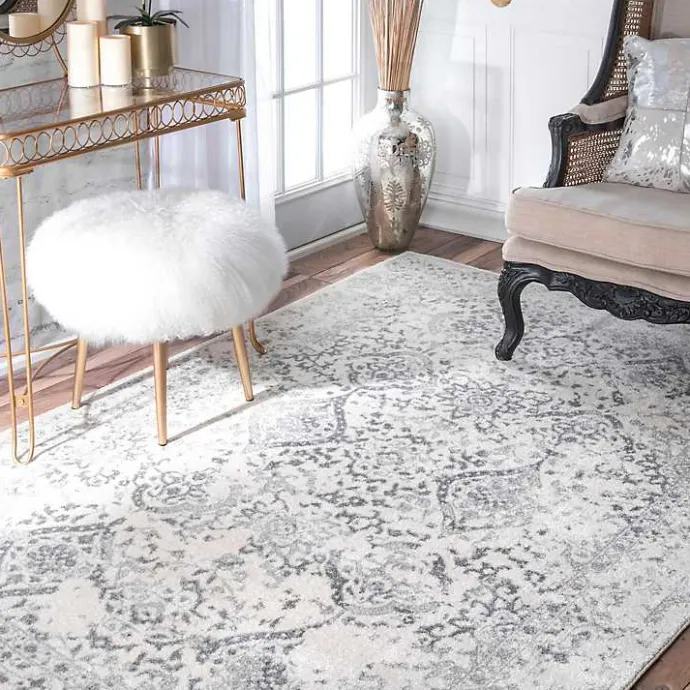 Hot Kirklands Home Ivory Odell Vintage Accent Rug