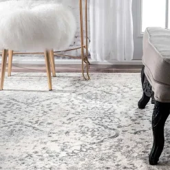 Hot Kirklands Home Ivory Odell Vintage Accent Rug