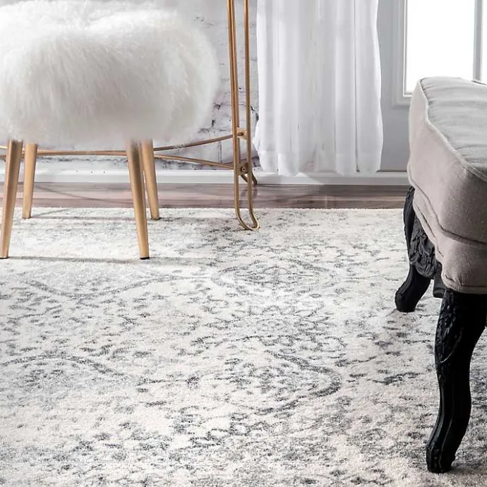 Hot Kirklands Home Ivory Odell Vintage Accent Rug