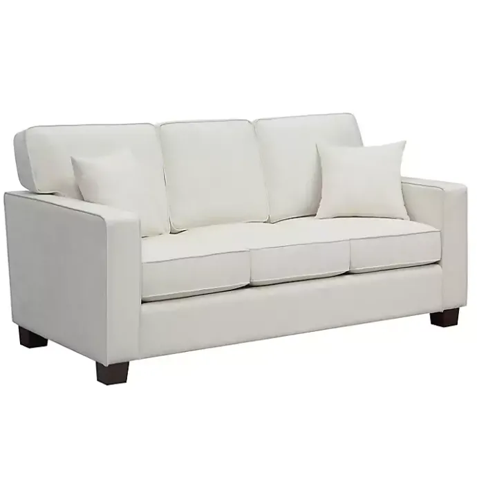 Discount Kirklands Home Ivory Rutledge Sofa White