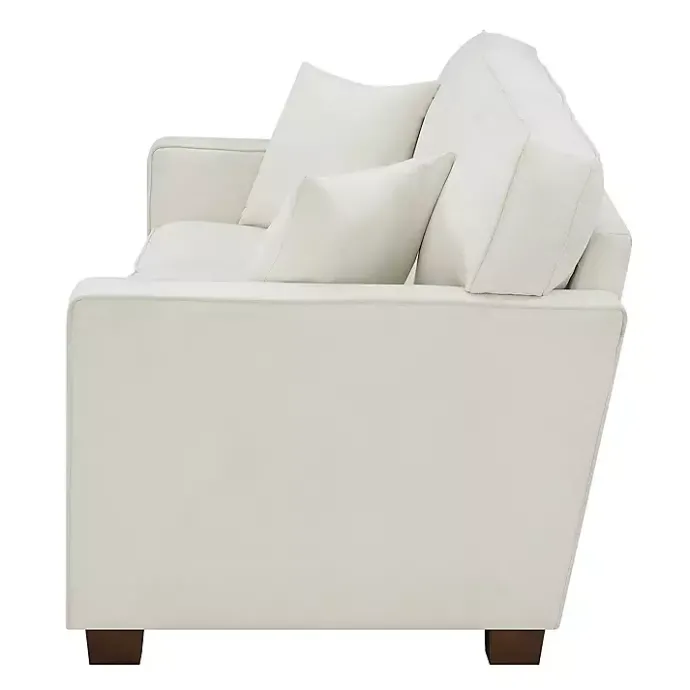 Discount Kirklands Home Ivory Rutledge Sofa White