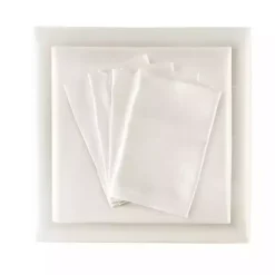 Discount Kirklands Home Satin 6-pc. King Sheet Set Ivory