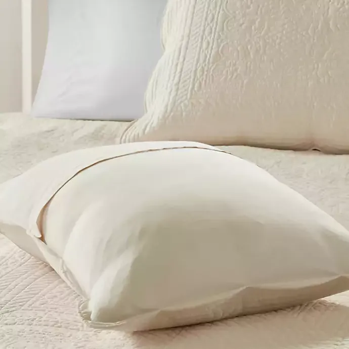 Hot Kirklands Home Scalloped Monica 3-pc. Queen Coverlet Set Ivory