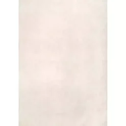 Sale Kirklands Home Shag Washable Area Rug, 8x10 Ivory