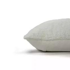 Online Kirklands Home Soft Nubby Woven Pillow Ivory