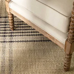 Outlet Kirklands Home Spencer Spindle Armchair Ivory