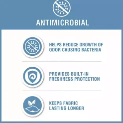 Discount Kirklands Home Striped Oversized King 3-pc. Comforter Set Ivory