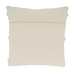 Outlet Kirklands Home Striped Pom Pom Pillow Ivory