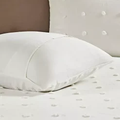 Outlet Kirklands Home Tufted Cotton 7-pc. Full/Queen Duvet Set Ivory