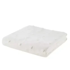 Outlet Kirklands Home Tufted Cotton 7-pc. Full/Queen Duvet Set Ivory