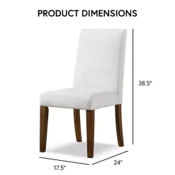 Online Kirklands Home Upholstered Katie Dining Chairs, Set of 2 Ivory