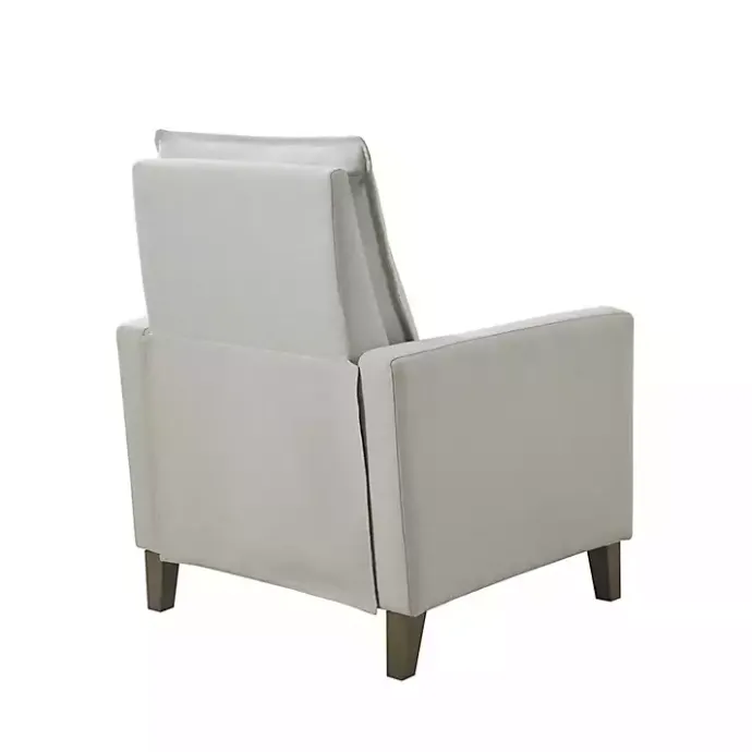 Hot Kirklands Home Upholstered Push-Back Recliner Ivory