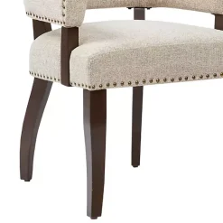 Hot Kirklands Home Upholstered Tufted Dining Chairs, Set of 2 Ivory