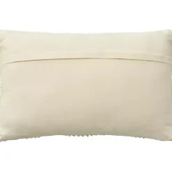 Best Kirklands Home Woven Diamonds Lumbar Pillow Ivory