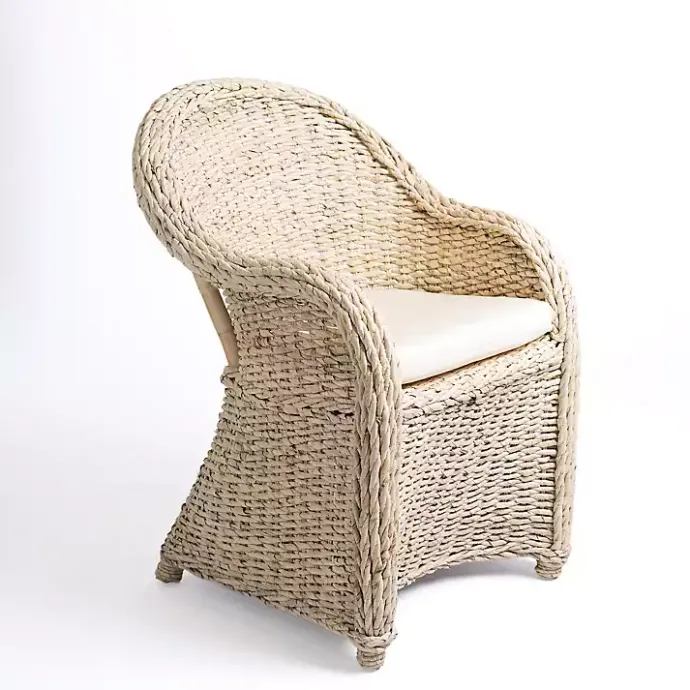 Best Kirklands Home Woven Rattan Dining Chair Ivory
