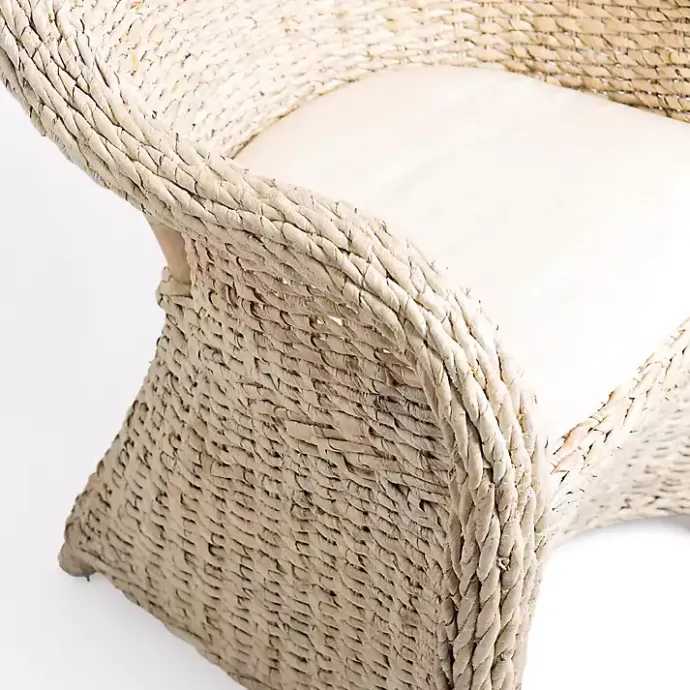 Best Kirklands Home Woven Rattan Dining Chair Ivory