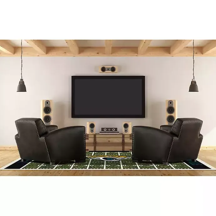 Sale Kirklands Home Jacksonville Jaguars Home Field Area Rug, 6x8