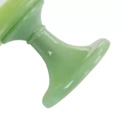 Sale Kirklands Home Jadeite Glass Martha Stewart Scalloped Cake Stand Green