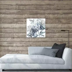 Online Kirklands Home Japanese Peony Canvas Art Print Blue