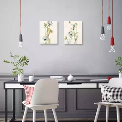 New Kirklands Home Jardine Late Summer Canvas Art Prints, Set of 2