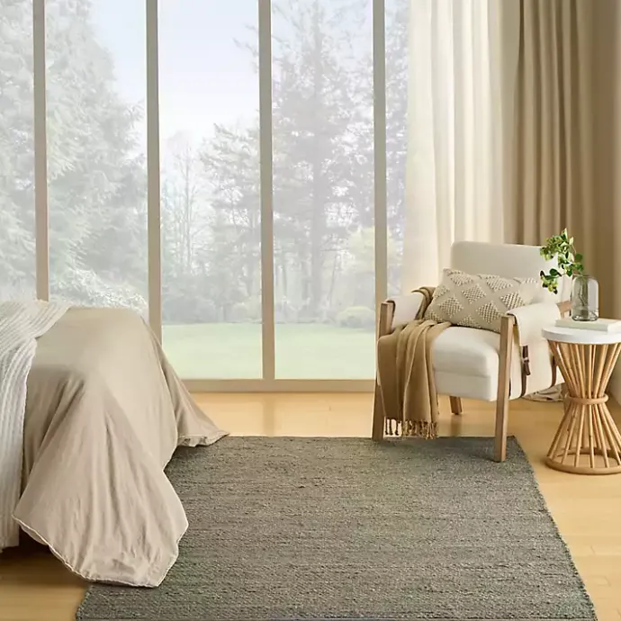 Sale Kirklands Home Jaxon Sage Natural Jute Area Rug, 5x7 Green