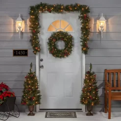 Outlet Kirklands Home Jefferson Pine 4-pc. Floral Set Green