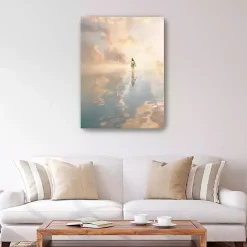 Clearance Kirklands Home Jesus Walking on Water Canvas Art Print, 30x40 in.