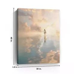 Clearance Kirklands Home Jesus Walking on Water Canvas Art Print, 30x40 in.