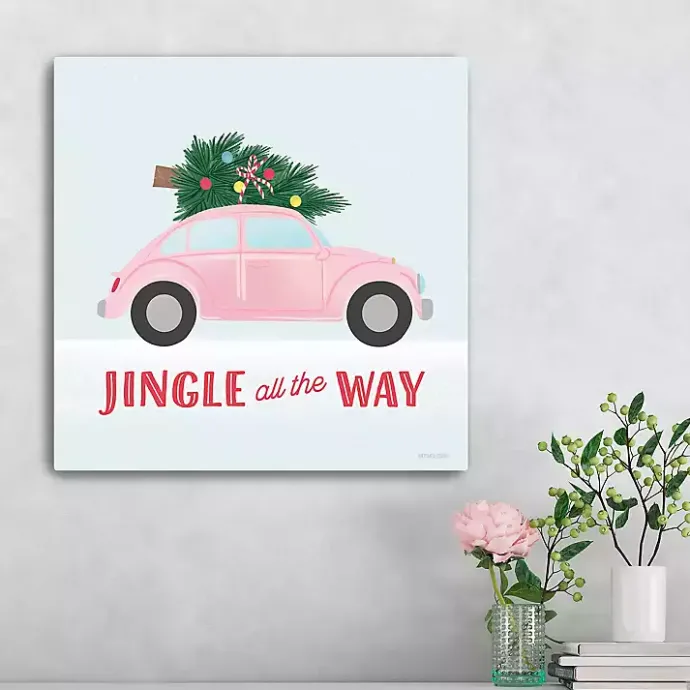 Online Kirklands Home Jingle All the Way Car Canvas Art Print